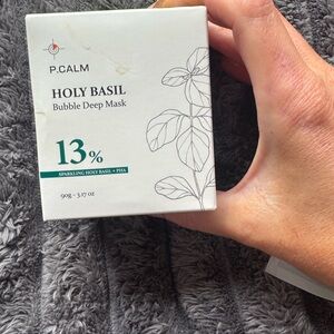 Holy Basil Bubble Deep Mask - White